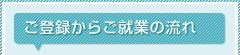 ご登録からご就業の流れ